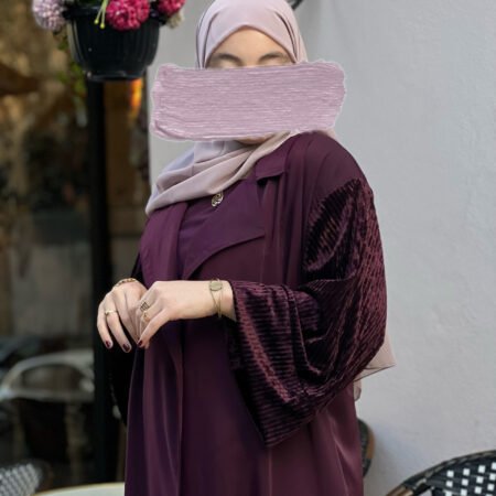 Classy Velour Abaya