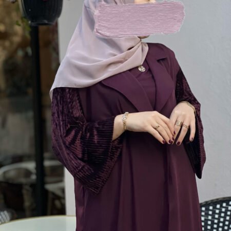 Classy Velour Abaya