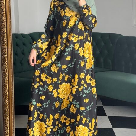 فستان الأميرة -اصفر
