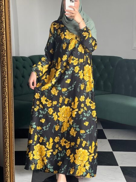 فستان الأميرة -اصفر