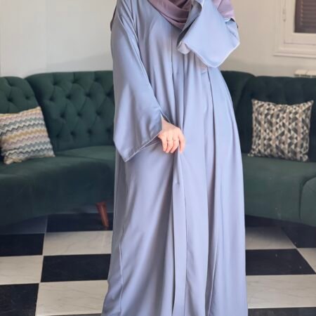 Abaya Khalidj Vibes -lavender pink-