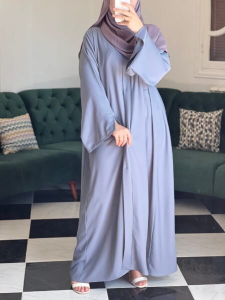 Abaya Khalidj Vibes -lavender pink-