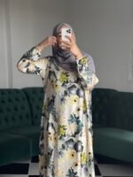 فستان الأميرة -اصفر