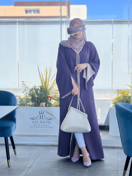 -عباية شغف - بنفسجي