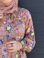 -فستان الرناد - وردي