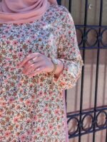 -فستان الندى - وردي