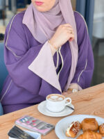 -عباية شغف - بنفسجي