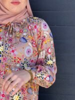 -فستان الرناد - وردي