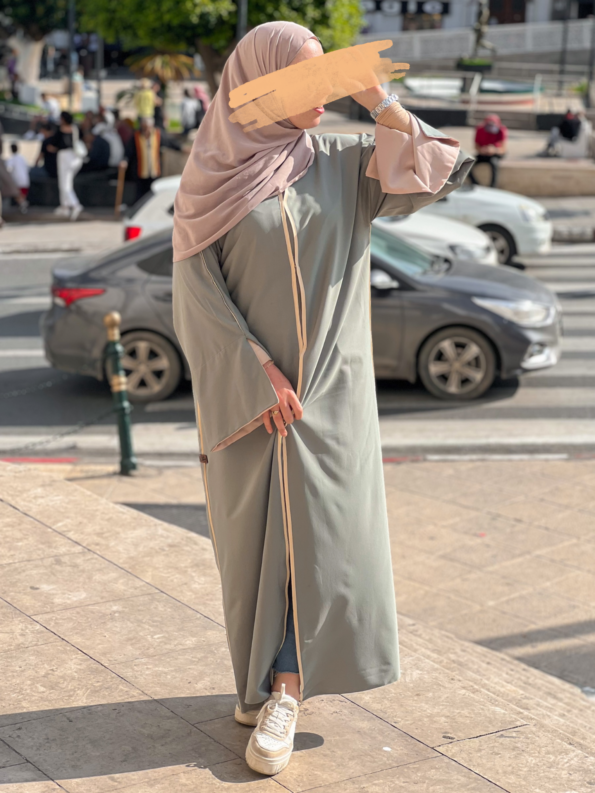 -عباية شغف - أخضر