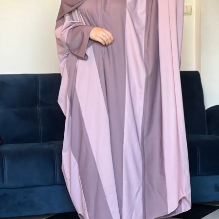 abaya finesse -Mauve-