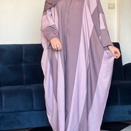 abaya finesse -Mauve-