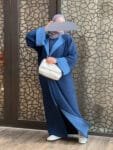-عباية الرقة -أزرق