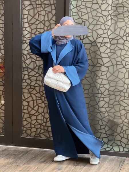-عباية الرقة -أزرق