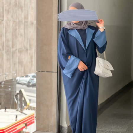 -عباية الرقة -أزرق