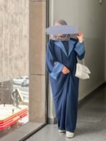 -عباية الرقة -أزرق