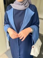 -عباية الرقة -أزرق