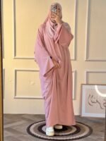 Abaya Khalidj Vibes -Rose-