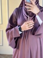 Abaya Khalidj Vibes -Bois de Rose-