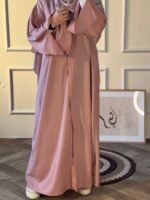 Abaya Khalidj Vibes -Rose-