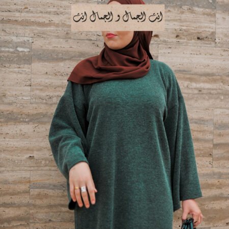 -فستان حنان -أخضر