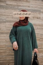 -فستان حنان -أخضر