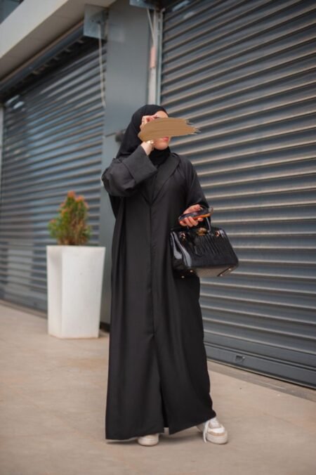 -عباية الرقة -أسود