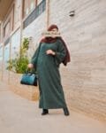 -فستان حنان -أخضر