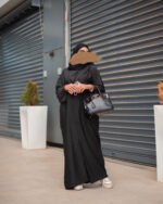 -عباية الرقة -أسود