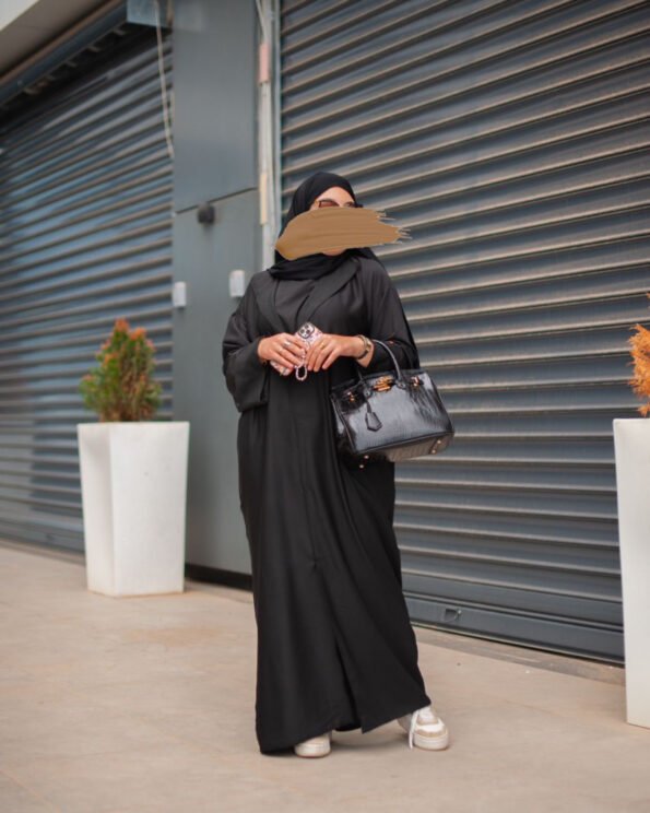 -عباية الرقة -أسود