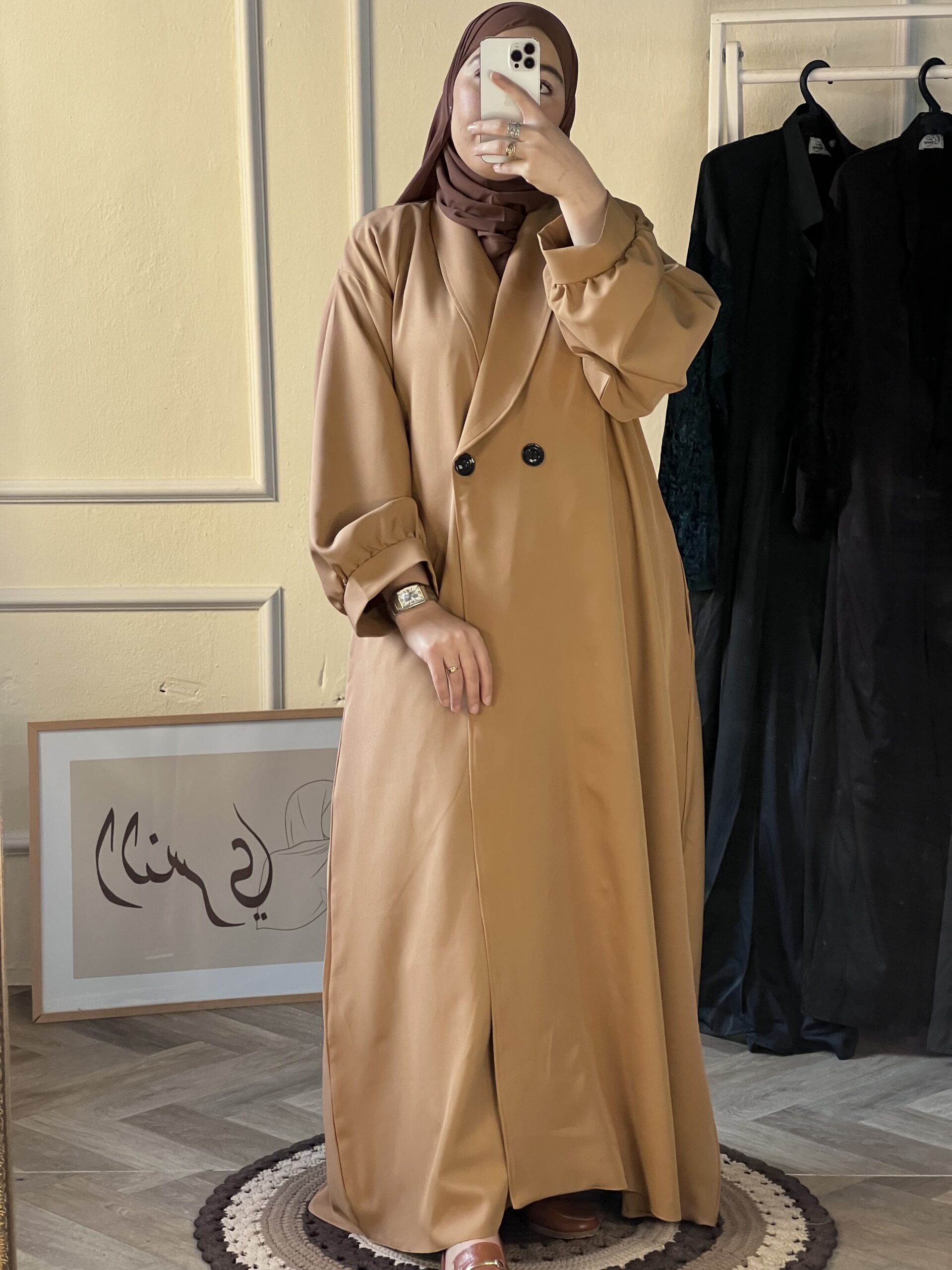 Abaya Blazer -Camel- Abaya Blazer -Camel-