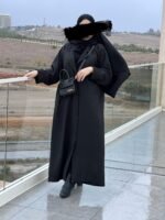 -عباية فيروز -أسود