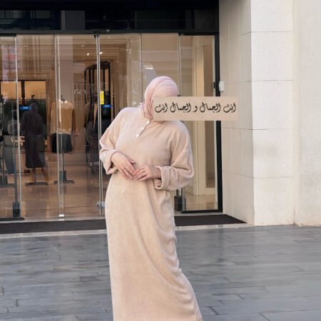 Snow Dress -Pinky Beige-