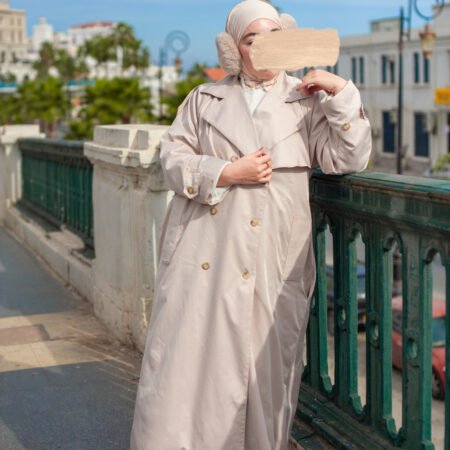 Trench-coat -Beige-