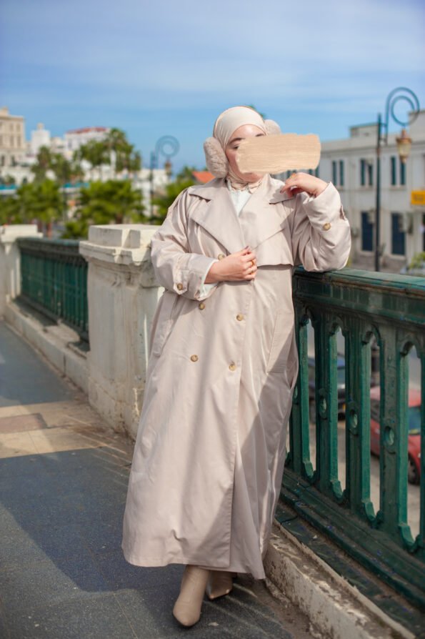 Trench-coat -Beige-