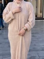 Snow Dress -Pinky Beige-