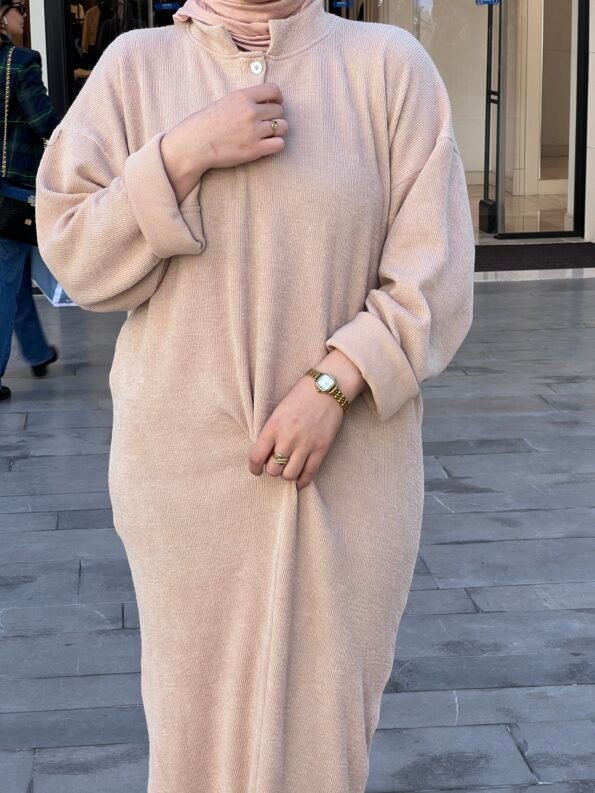 Snow Dress -Pinky Beige-
