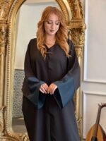 -عباية شموخ -أسود