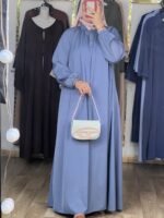 -حجاب ريحان -أزرق سماوي