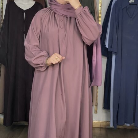 -حجاب ريحان - وردي قاتم