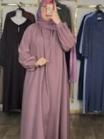 -حجاب ريحان - وردي قاتم