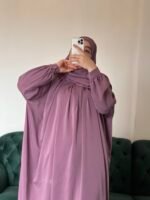 حجاب عفاف -mauve pastel-