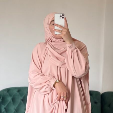 حجاب عفاف -beige rosé-
