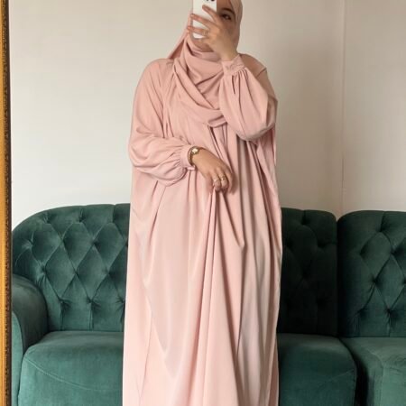 حجاب عفاف -beige rosé-