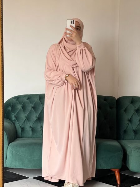 حجاب عفاف -beige rosé-