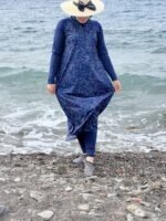 Blue Stars Burkini -Bleu-