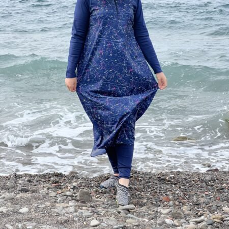 Blue Stars Burkini -Bleu-