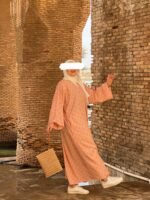 Mosaic Dress -Orange-