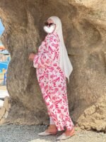 Robe Chemise Maxi -Rose-