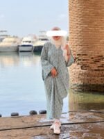 Mosaic Dress -Green-