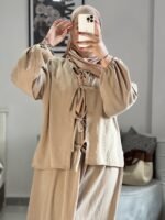 Linen Skirt Set